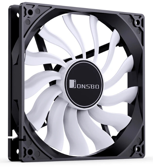 

Вентилятор для корпуса JONSBO Black 12020 120mm, 1100rpm, 35.9CFM, 28.6dBa, Black 12020