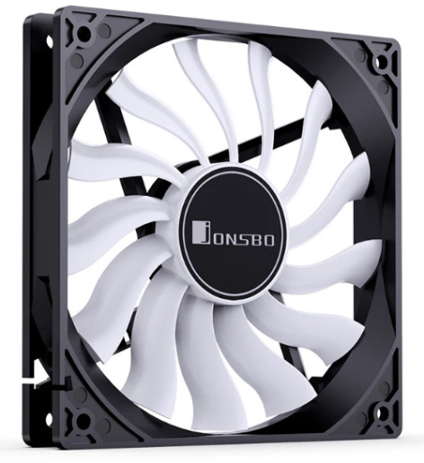 Изображение товара Вентилятор JONSBO Black 12020 для корпуса с PWM и одним вентилятором