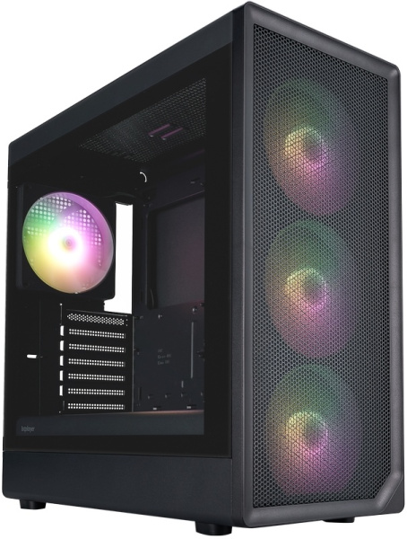 Изображение товара Корпус 1STPLAYER AU8 ARGB Black Mid Tower с USB Type-C иARGB подсветкой