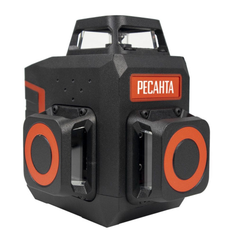 Изображение товара Лазерный нивелир Ресанта ПЛ-3Х360ШС Green для выравнивания и разметки