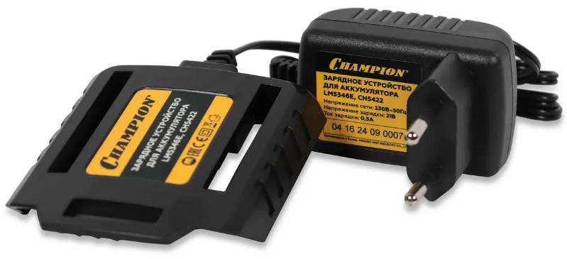 

Зарядное устройство CHAMPION CH5422 LM5346E 20В (2023-), CH5422, CH5422