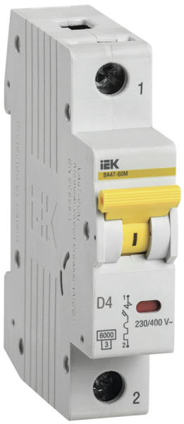 Автоматический выключатель IEK MVA31-1-004-D