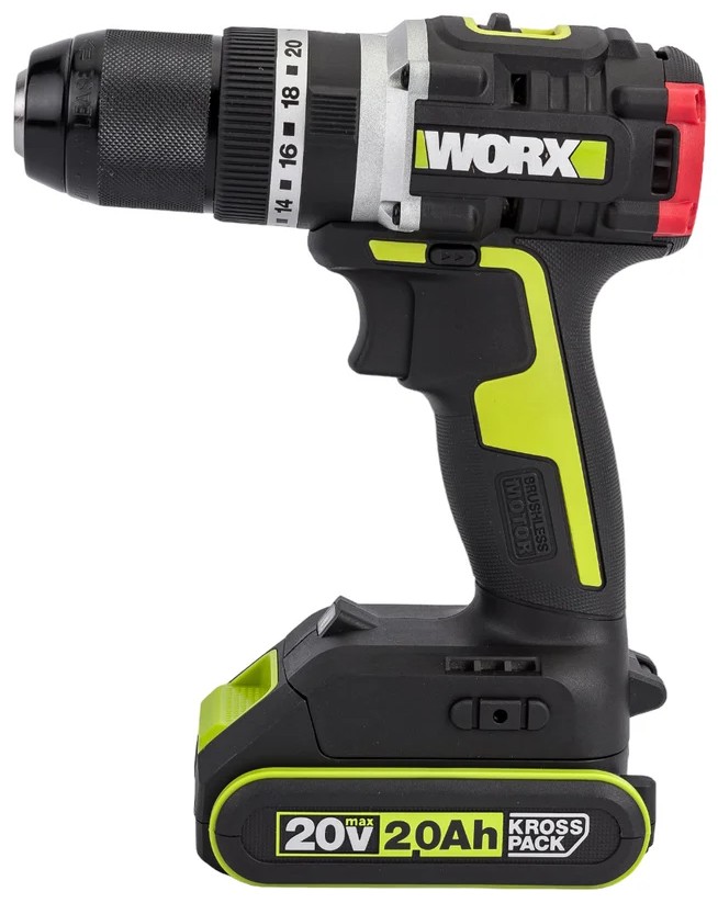 

Дрель - шуруповерт WORX Professional WU369 аккумуляторная ударная, WU369