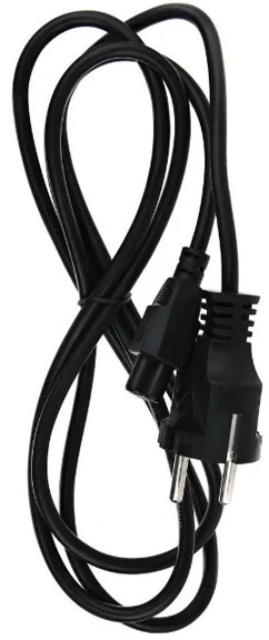 

Кабель питания Telecom TP022-IEC320-C5/SHM-1.8-BK для ноутбуков, 3-pin, с заземлением, (прямой) 220V 1,8m, TP022-IEC320-C5/SHM-1.8-BK