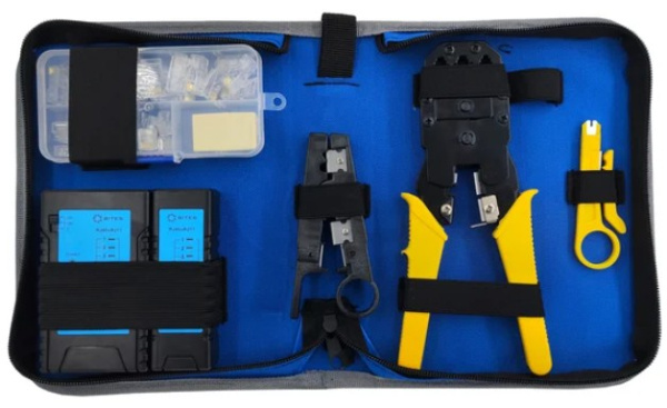 Изображение товара Профессиональный набор инструментов 5bites TK033 для монтажа СКС