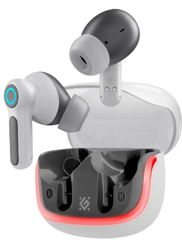 

Гарнитура wireless Defender CyberDots 290 63290 белый, игровые TWS, CyberDots 290