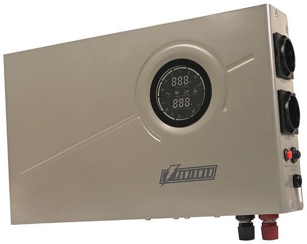 Источник бесперебойного питания Powerman Smart 1000 INV 6195088 Silver (с внешним АКБ)