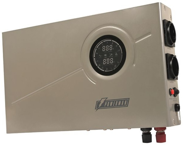 Изображение товара Источник бесперебойного питания Powerman Smart 1000 INV с синусоидальной нагрузкой