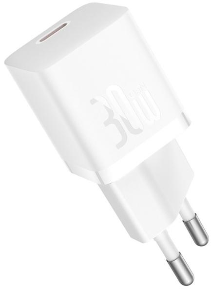 Изображение товара Baseus GaN5 зарядное устройство USB C 30 Вт быстрая зарядка