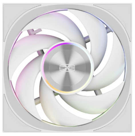 Изображение товара Вентилятор PCCooler F7 X120 ARGB WH для корпуса с ARGB подсветкой и PWM регулировкой