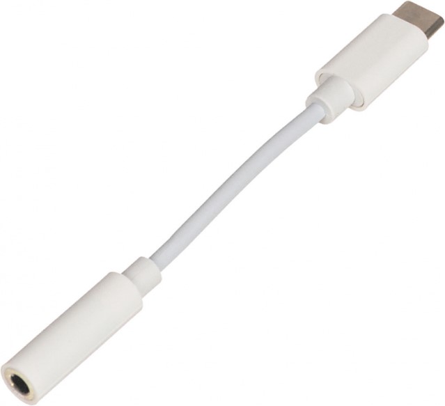 

Переходник Buro BHP TPC-JCK белый USB Type-C (m) Jack 3.5mm (f), BHP TPC-JCK