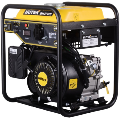 Изображение товара Инверторный генератор Huter DN2700i компактный для автономного электроснабжения
