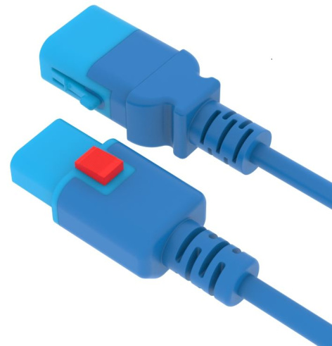 Изображение товара Кабель питания Filum FL-PC-C13F/C14F-C1-0.5-BL для ИБП и компьютеров