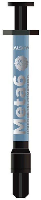 

Термопаста ALSEYE Meta6 AS.19.0169 79Вт/(м*К), 1гр, Meta6