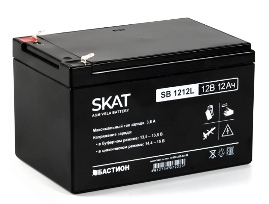 фото Аккумулятор  Бастион SKAT SB 1212L