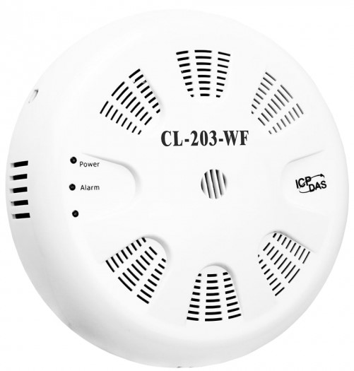 

Датчик температуры и влажности ICP DAS CL-203-WF CR точки росы, концентрации CO и CO2 с функцией регистрации показаний, CL-203-WF CR