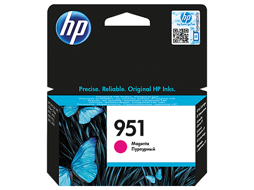 

Картридж HP CN051AE №951 для HP Officejet Pro 8610/8620 e-All-in-One (700стр.) пурпурный, CN051AE