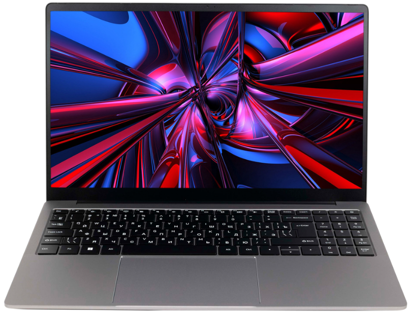 

Ноутбук HIPER OFFICE HLP H1574O582DM i5-1235U/8GB/256GB SSD/noDVD/Iris Xe Graphics/15.6" FHD/Cam/BT/WiFi/Серый/noOS/подстветка клав., OFFICE HLP