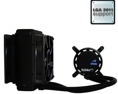 

Система охлаждения жидкостная Antec Kuhler H2O 920 LGA 2011/775/1155/1156/1366/AM2/AM3/AM2+/AM3+,700-2400 RPM,110 CFM, Kuhler H2O 920