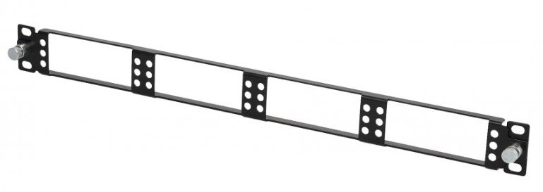 

Кросс оптический стоечный Eurolan 47H-04-00BL 19'' Q-SLOT, 1U, 4 слота, рама, 47H-04-00BL