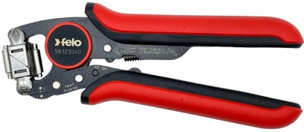 Изображение товара Профессиональные торцевые прессклещи Felo 58323040 с поворотной головкой для кабелей