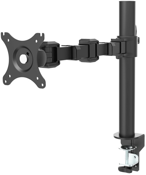 

Кронштейн настольный ONKRON D121E 10-32" макс. 100*100, струбцина, наклон -85º+90º поворот 360º, вылет от основание 0-435мм, макс.перемещение по верти, D121E