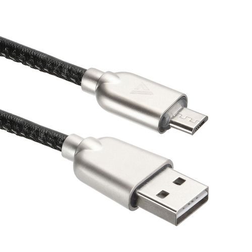 

Кабель интерфейсный ACD ACD-U926-M1B Allure MicroUSB; USB-A Кожа, 1м, черный, ACD-U926-M1B