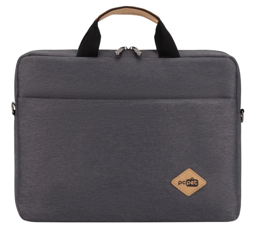 

Сумка для ноутбука PC PET PCP15A3GY 15.6" темно-серый полиэстер (2001030), PCP15A3GY