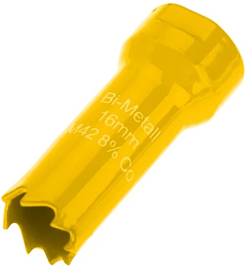 

Коронка KRANZ KR-92-0206 Bimetal 16мм, KR-92-0206