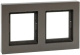 фото Рамка двойная  EKF UP1-FPM-02-44
