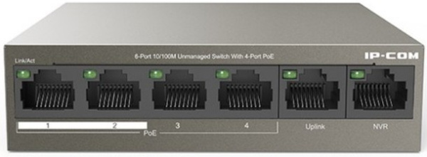 фото Коммутатор неуправляемый IP-Com F1106P-4-63W в Красноярске
