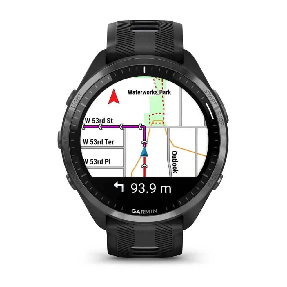 

Часы Garmin Forerunner 965 010-02809-10 черные 47мм, Forerunner 965