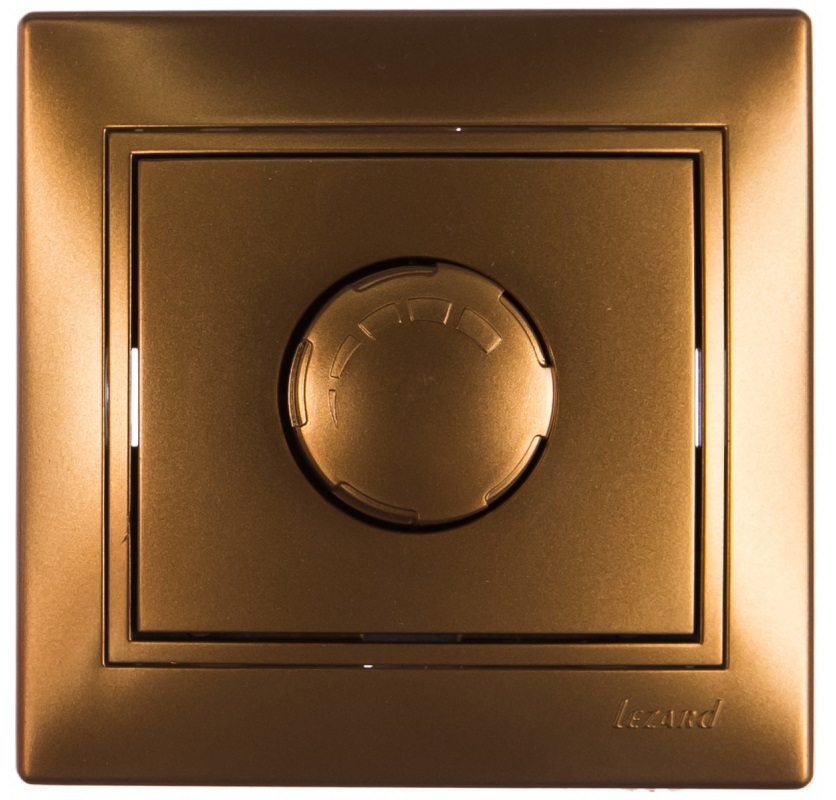 

Светорегулятор Lezard 701-1313-115 Mira СП 800Вт зол. метал., 701-1313-115