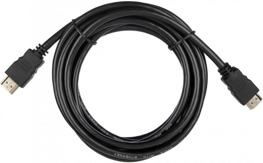 

Кабель ACD ACD-DHHM2-30B HDMI 2.0, Golden Plated,19m/19m, Черный, 3м (742255), ACD-DHHM2-30B