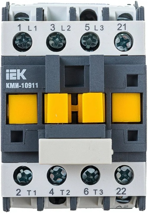 

Контактор IEK KKM11-009-230-01 КМИ-10911 9А 230В/АС3 1НЗ, KKM11-009-230-01