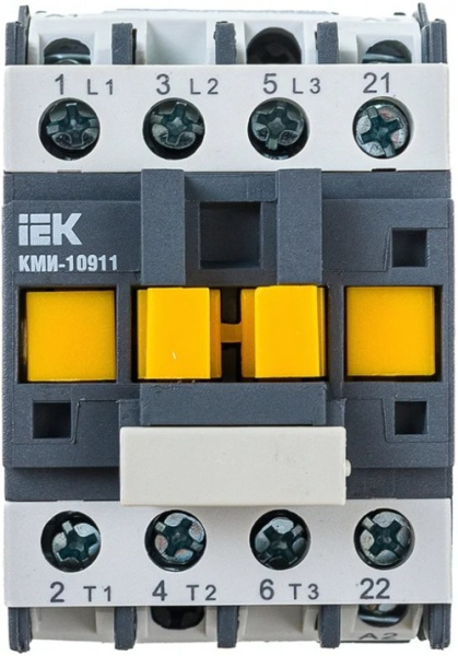 Изображение товара Контактор IEK KKM11-009-230-01 для автоматизации 9 A 230 В