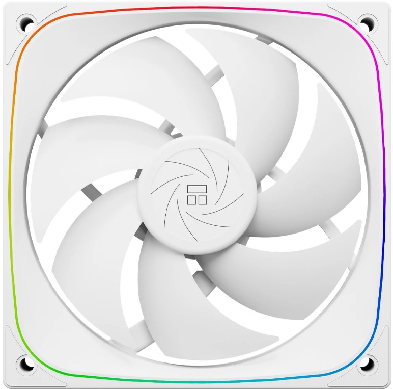 

Вентилятор для корпуса Thermalright TL-Q12W 120mm, 2000rpm, 68.9CFM, 28.2dBa, TL-Q12W