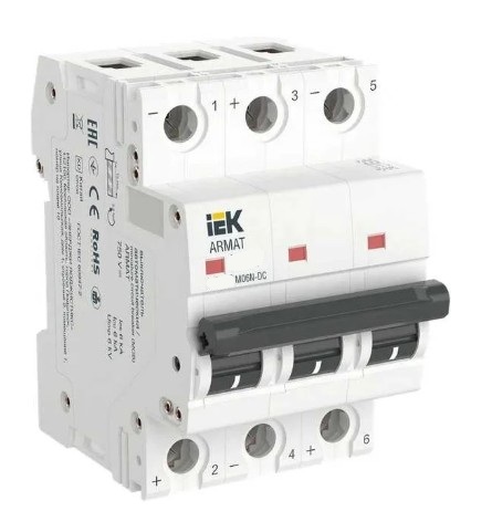 Автоматический выключатель IEK AR-M06N-3-Z013DC
