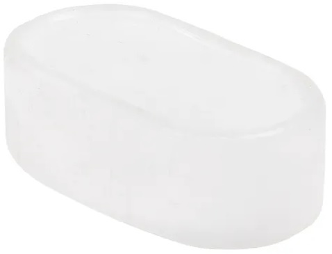 Изображение товара Колпачок EKF PE-22B для защиты разъемов, пластиковый, черный