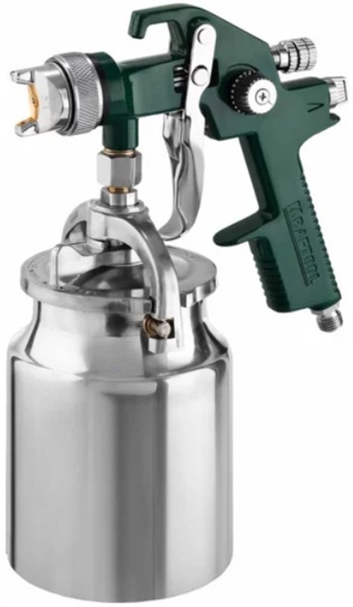 

Краскопульт Kraftool AirKraft 06520-1.4 Kraftool пневматический, HVLP, с нижним бачком, 1,4мм., AirKraft