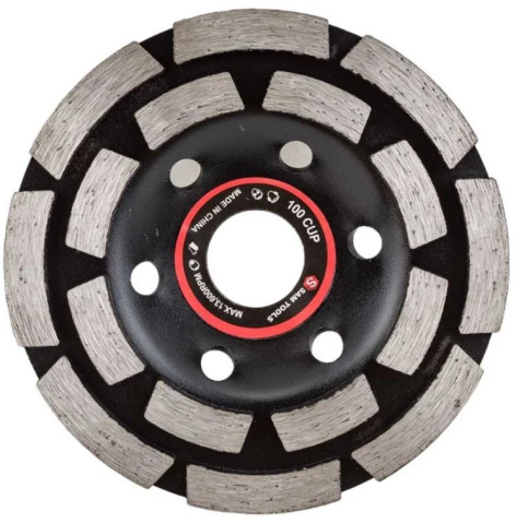 Изображение товара Чашка алмазная SAMGRUPP SAMC-086020100 для сухой шлифовки