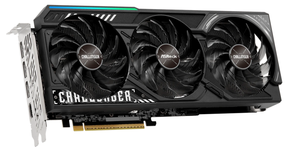 Изображение товара Видеокарта PCI-E ASRock Radeon RX 9070 XT Challenger (RX9070XT CL 16G)