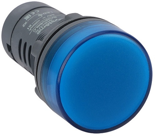 Изображение товара Сигнальная лампа Systeme Electric SB7EV06BP с синим светом и LED 24 В