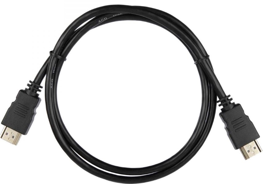 

Кабель ACD ACD-DHHM1-10B HDMI 1.4, Golden Plated,19m/19m, Черный, 1м (742163), ACD-DHHM1-10B