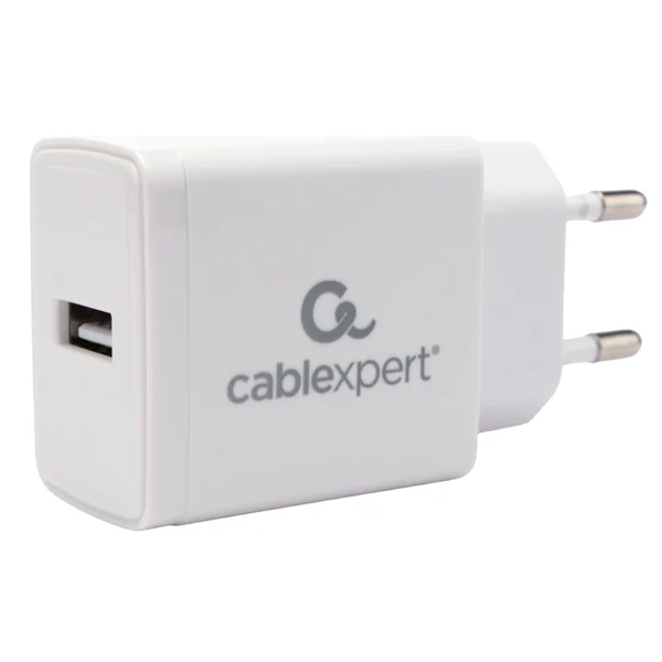 

Зарядное устройство сетевое Cablexpert MP3A-PC-56 Зарядное устройство Cablexpert 5Вт, 1А, 1хUSB, белый, пакет, MP3A-PC-56