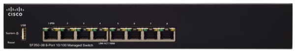 фото Коммутатор управляемый Cisco SB SF350-08-K9-EU в Самаре