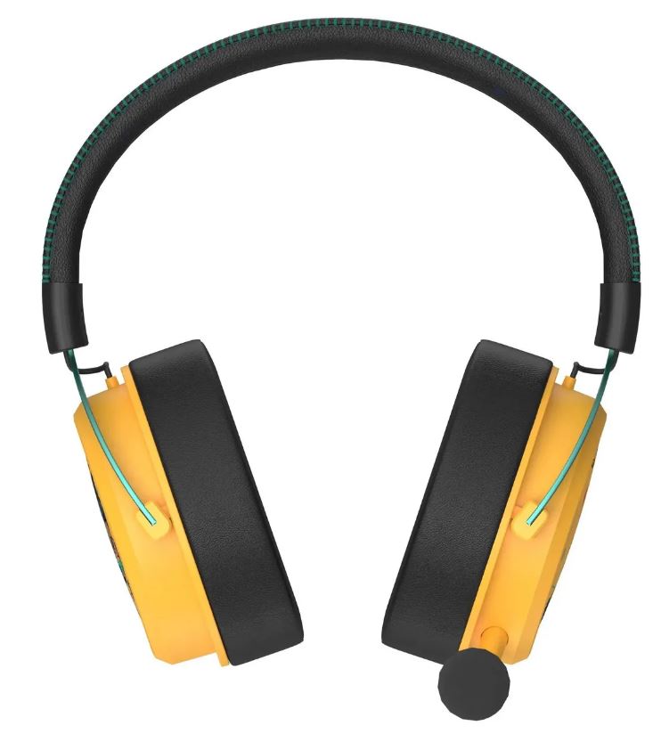 

Наушники с микрофоном A4Tech Bloody MR595 Renegade желтый/рисунок мониторные BT/Radio оголовье (MR595) 2000429, Bloody MR595 Renegade