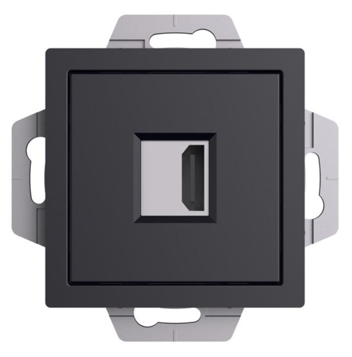 

Розетка HDMI Systeme Electric ATN001080 AtlasDesign механизм, Карбон, ATN001080
