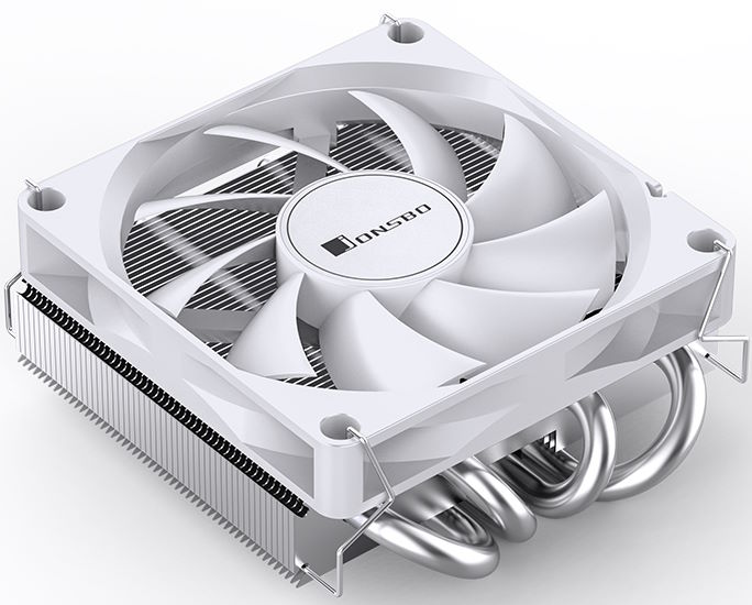 

Кулер JONSBO HP-400S LGA1700/1200/115X/AM5/AM4 (90mm fan, 900-2800rpm, 12.59-38.1CFM, 20.2-34dBA, 4-pin PWM) Retail, HP-400S