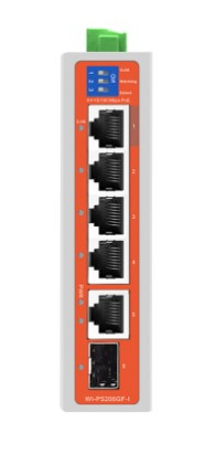 фото Коммутатор промышленный неуправляемый Wi-Tek WI-PS206GF-I v2 в Омске